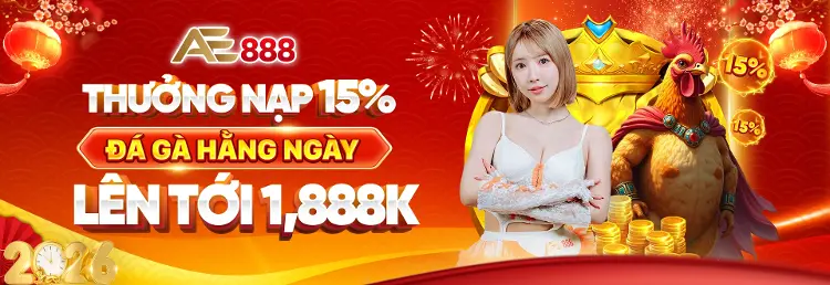 Khuyến mãi AE888 7 - Nhà cái trực tuyến uy tín, casino trực tiếp, cá cược thể thao tại Việt Nam