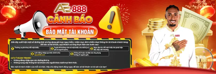 Khuyến mãi AE888 9 - Nhà cái trực tuyến uy tín, casino trực tiếp, cá cược thể thao tại Việt Nam